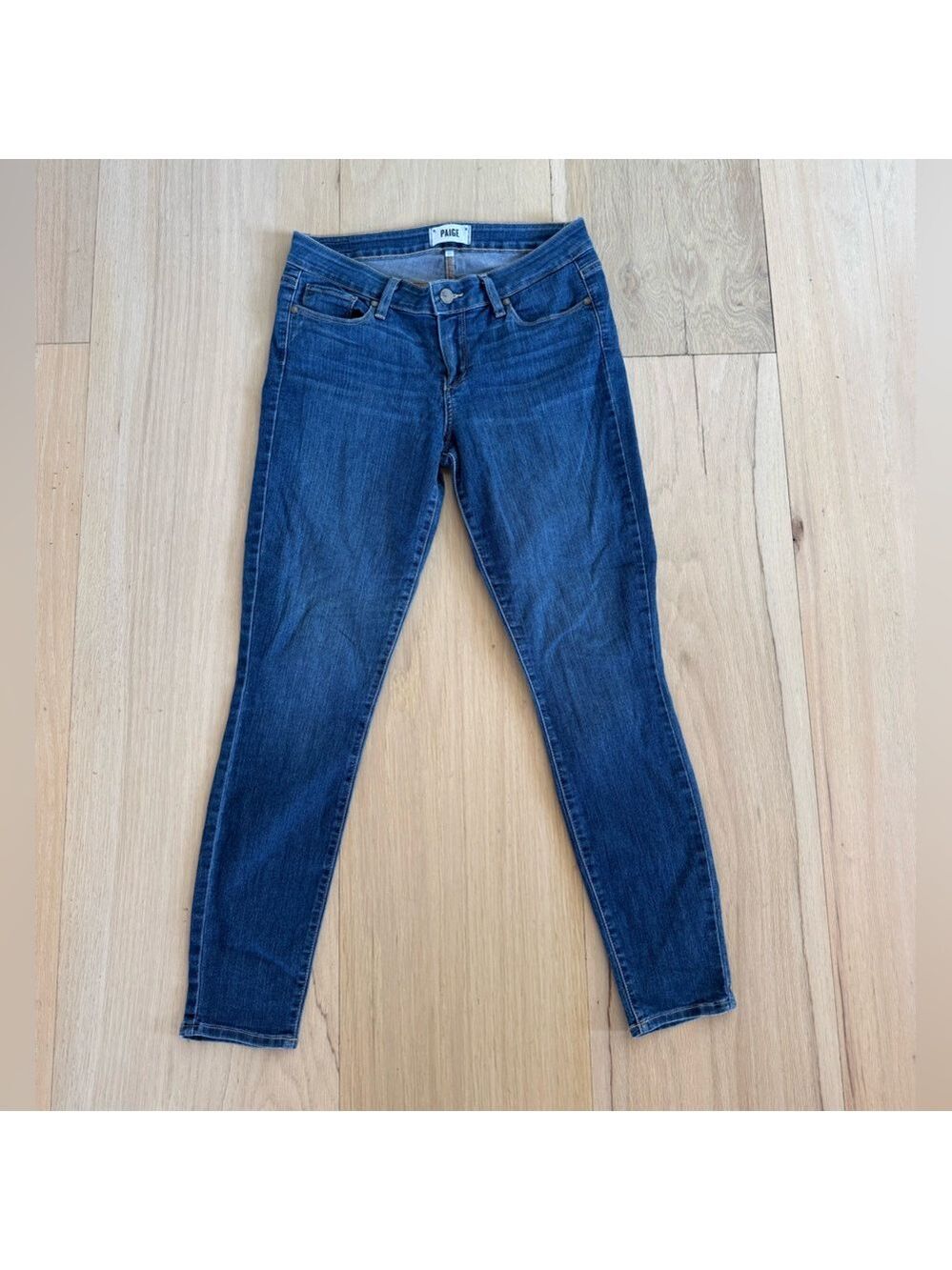 PAIGE Verdugo Ankle Jeans Medium Wash Size 29